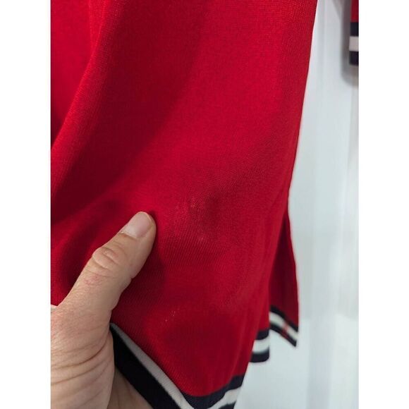 Exclusively Misook Cardigan‎ women's size 2X red blue patriotic plus size - Picture 7 of 10